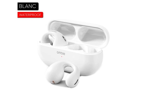 Ecouteur Bluetooth Ambie Earcuffs -Blanc -Style Boucles d'oreil